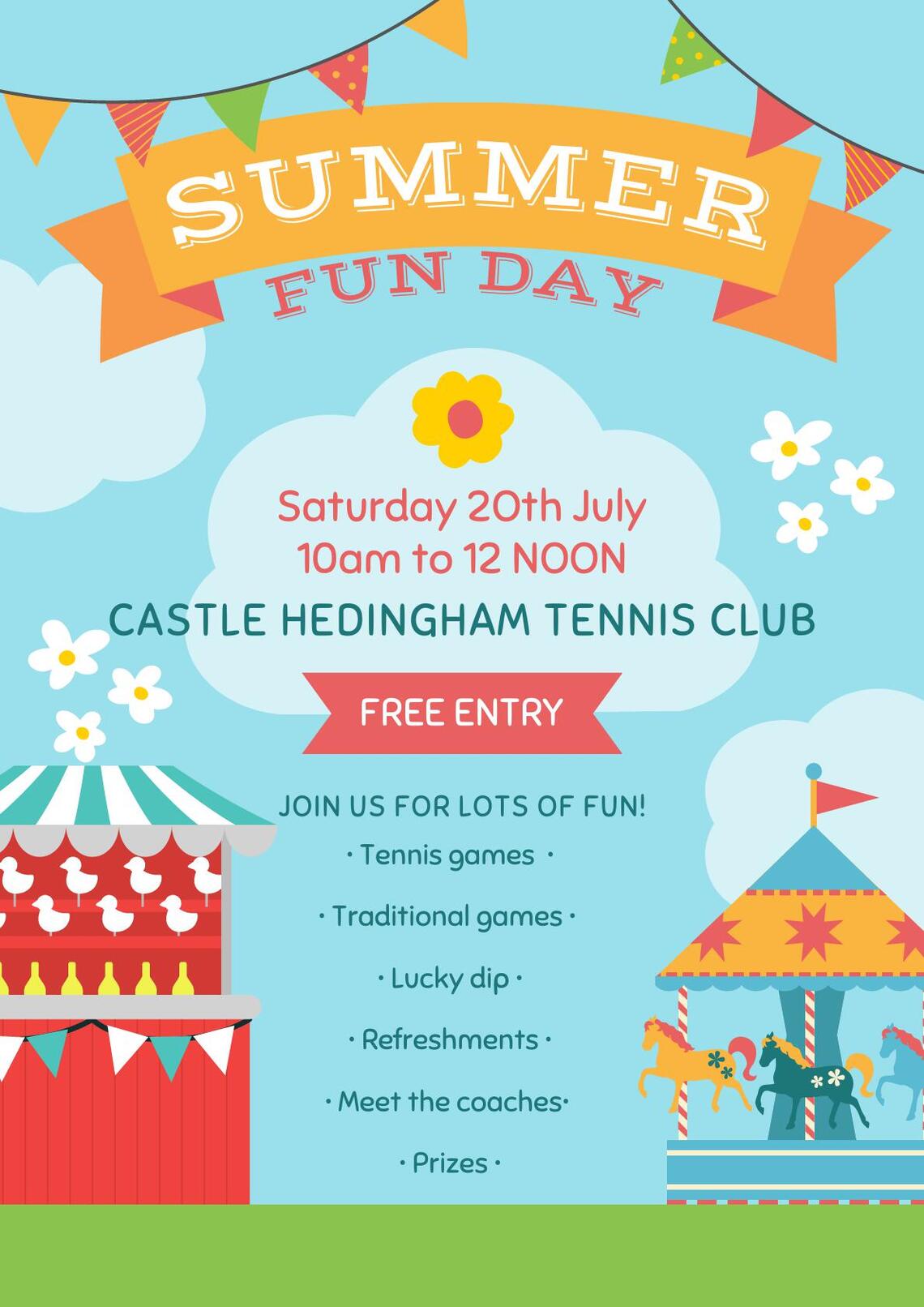 Castle Hedingham Tennis Club Fun Day 2024